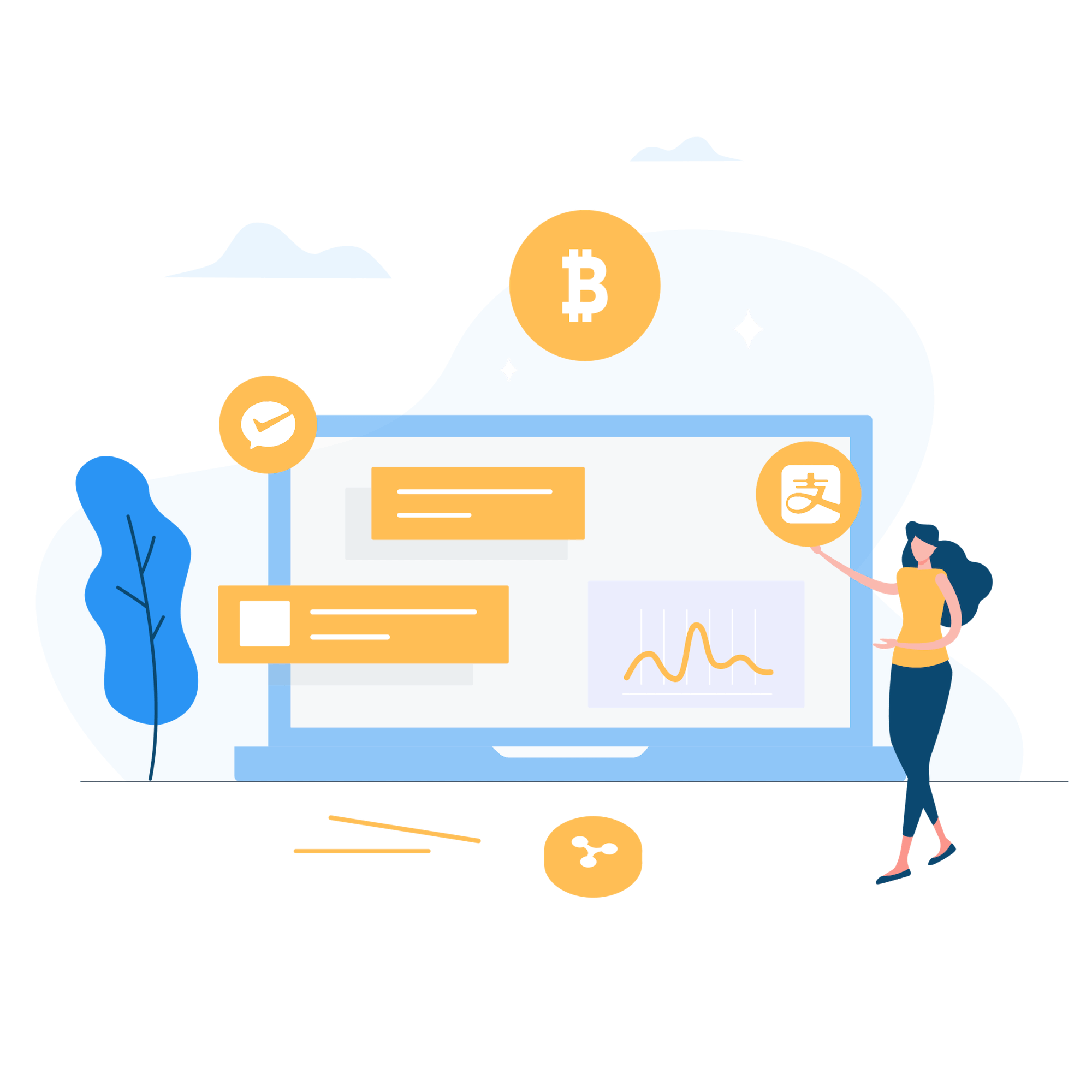 支持多种付款方式